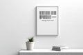 Intentional Over Impressive – Minimal Typography Wall Poster (A4 Printable)
